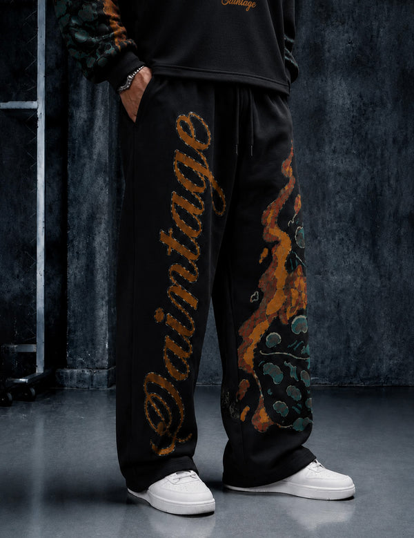 FORCE Mens Black Co-ords Set