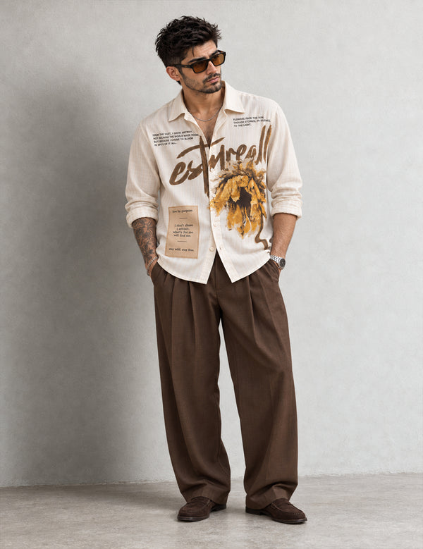 Force Men Printed Casual Shirt