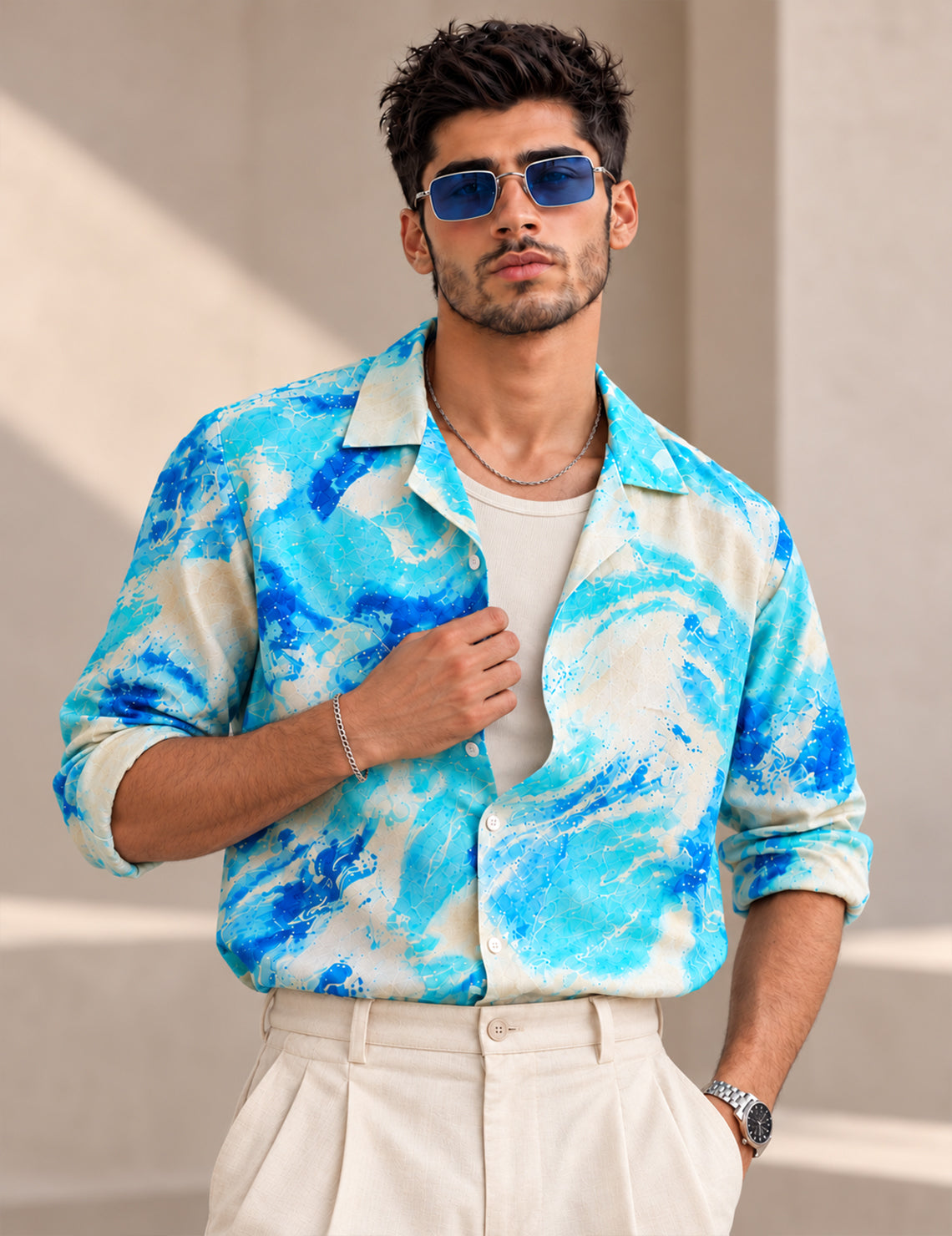 Force Men Printed Casual Shirt
