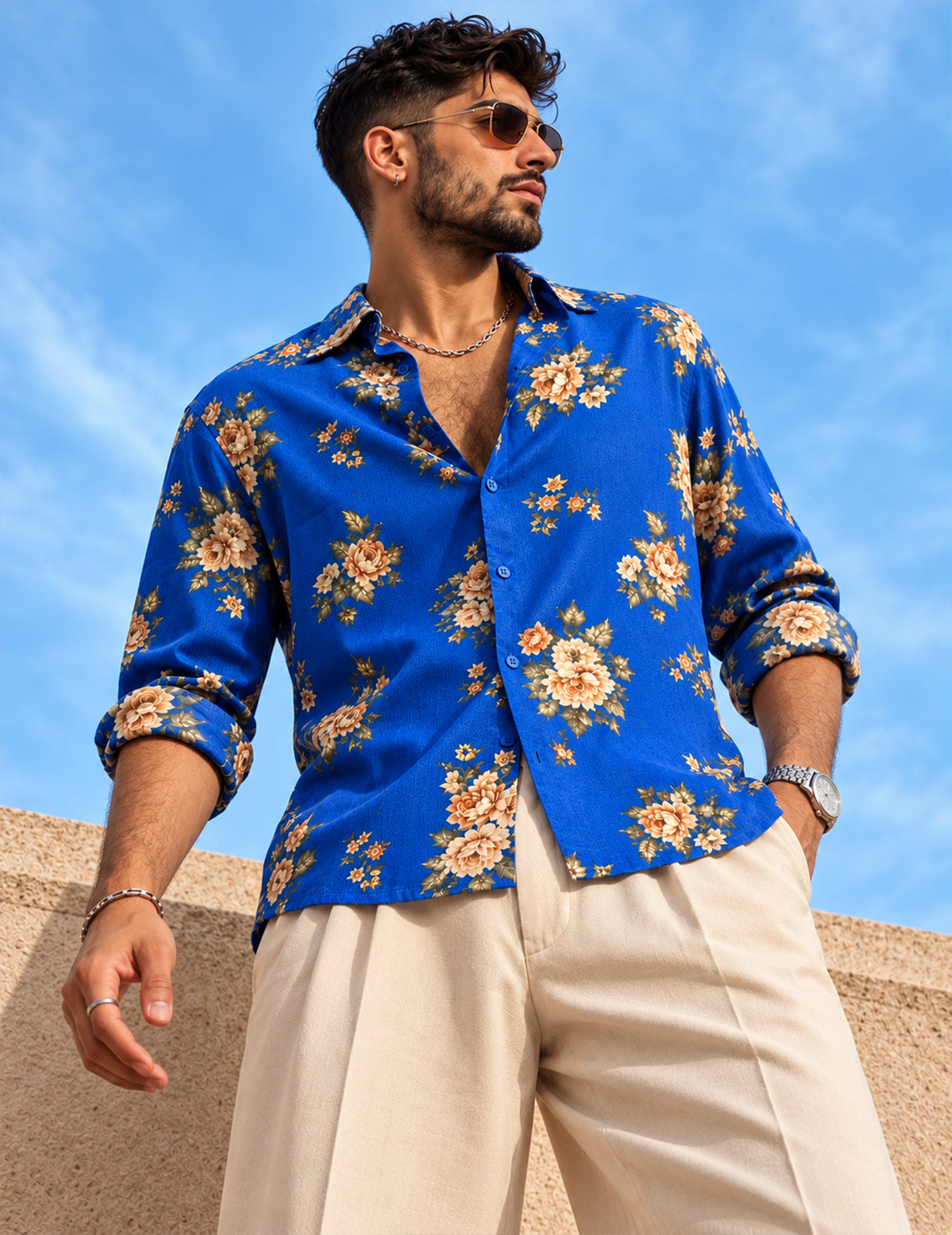Force Men Printed Casual Shirt