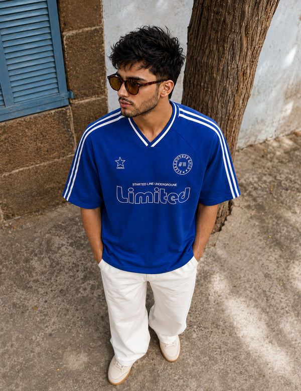 Force Printed Men V Neck T-Shirt