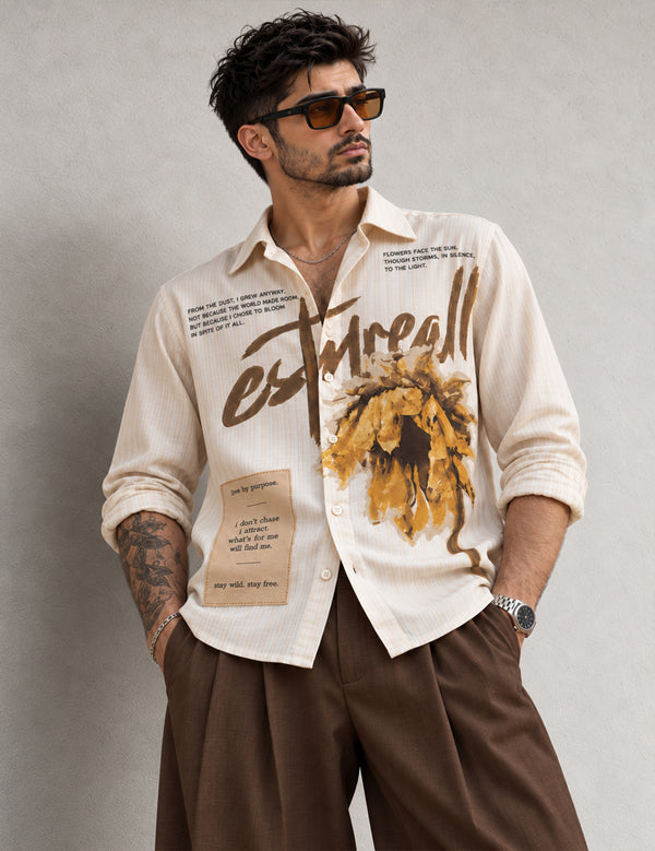 Force Men Printed Casual Shirt